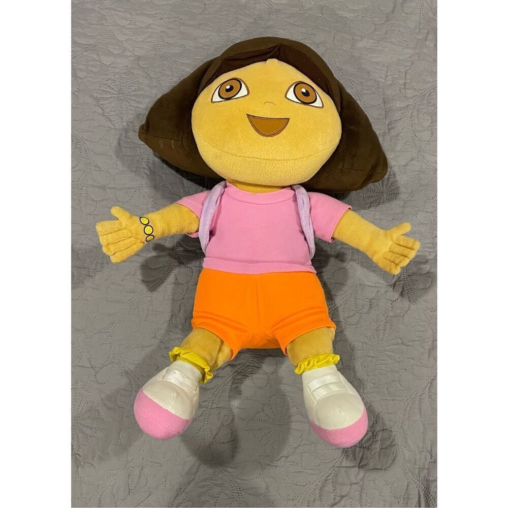 Dora the Explorer Used Plush Stuffed Y2K Medium
